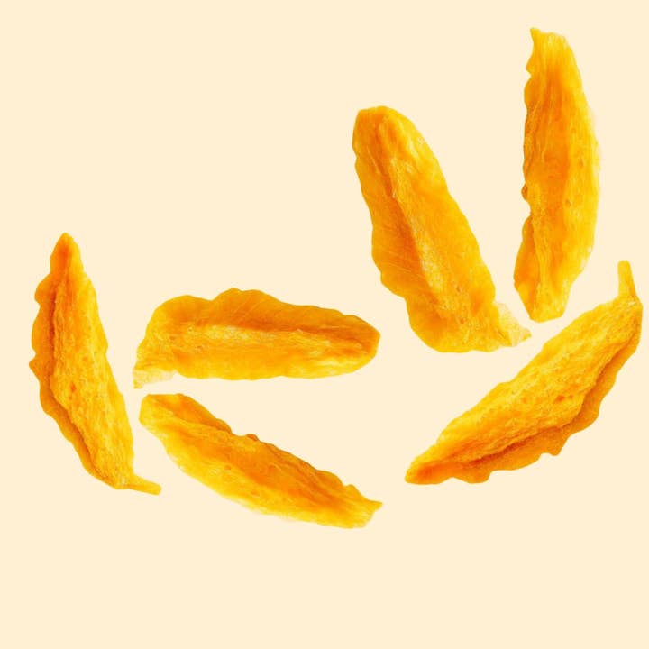 Yammy - Wholesale Dried/Dehydrated Fruit - Dried Mango Chips Snack Pack: Gluten Free, Vegan