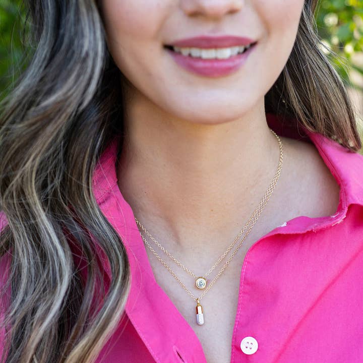 Kris Nations - Wholesale Pendant/Charm Necklace - Chill Pill Enamel Necklace19