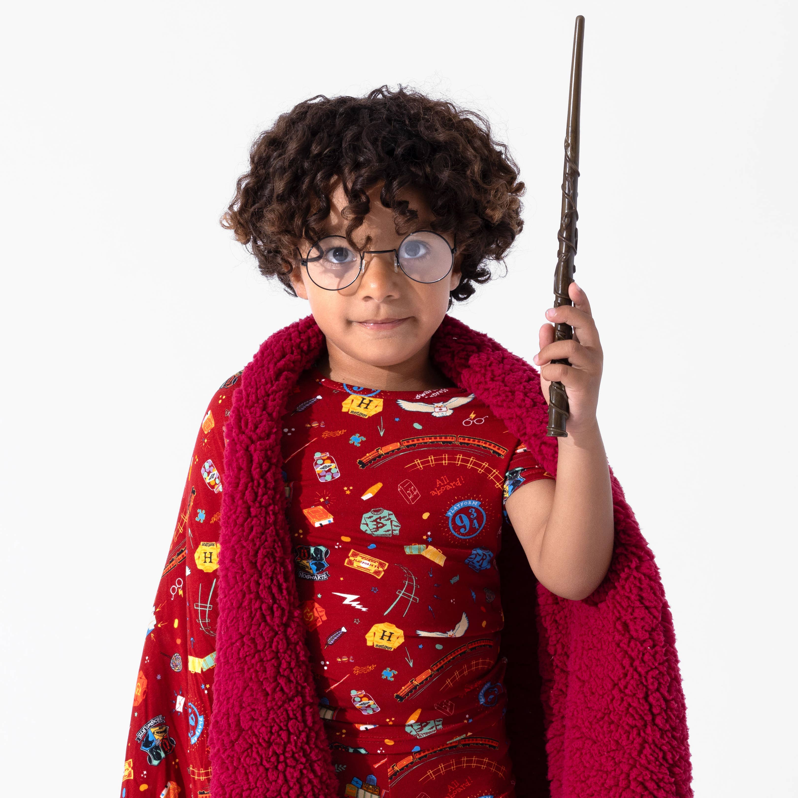 Bellabu Bear - Wholesale Bedding Blanket - Kids & Baby - Harry Potter Hogwarts Express Bamboo Blanket4