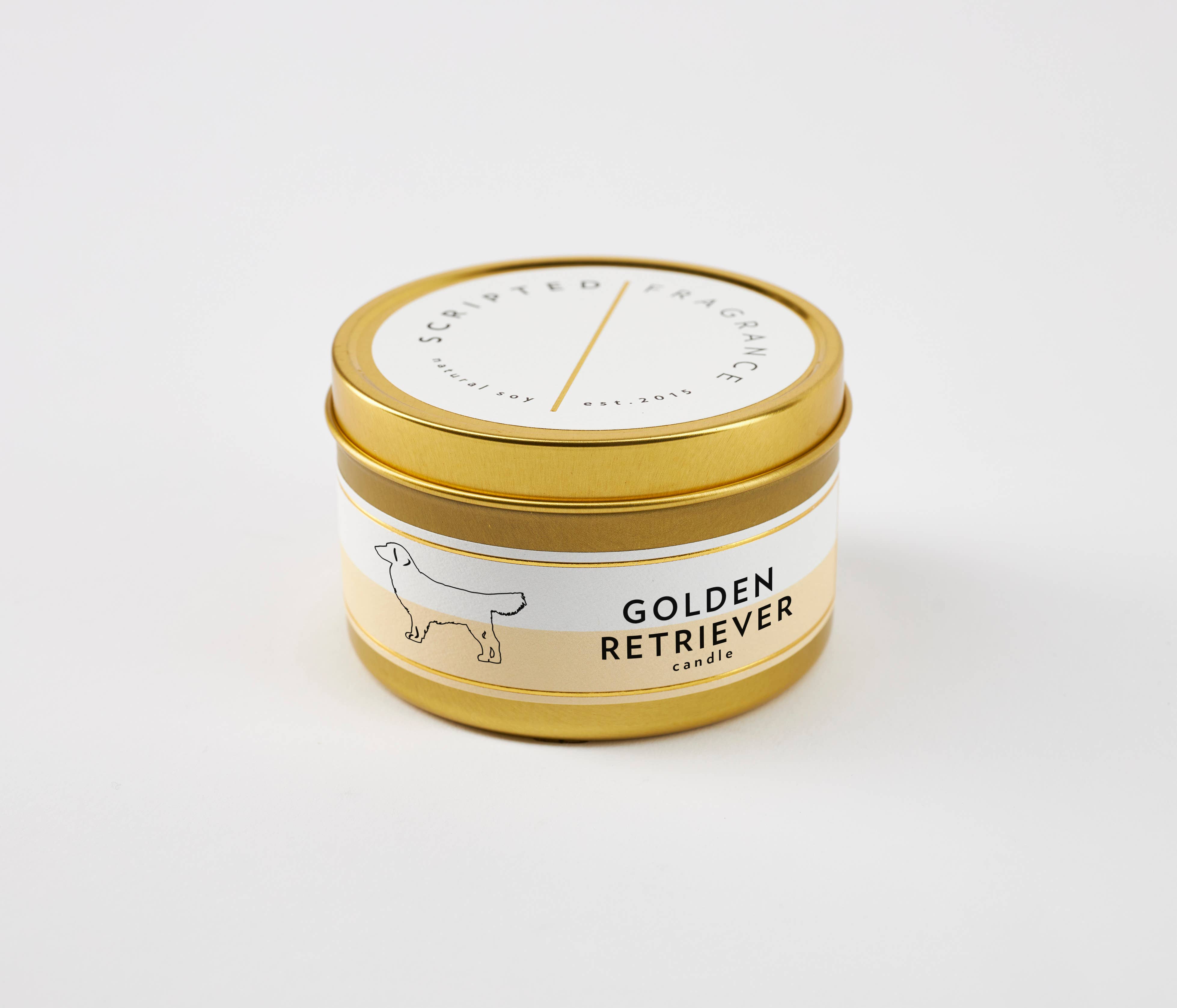 Scripted Fragrance - Vendita all'ingrosso Candela in vasetto - Candela di soia Golden Retriever Dog Breed4