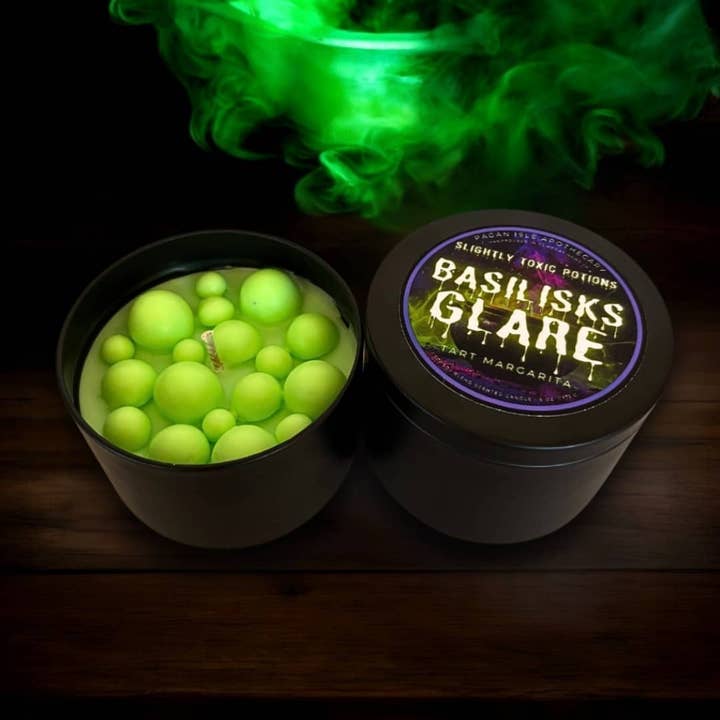 Vela de Poção Mágica de Olhar de Basilisco por atacado de Pagan Isle Apothecary