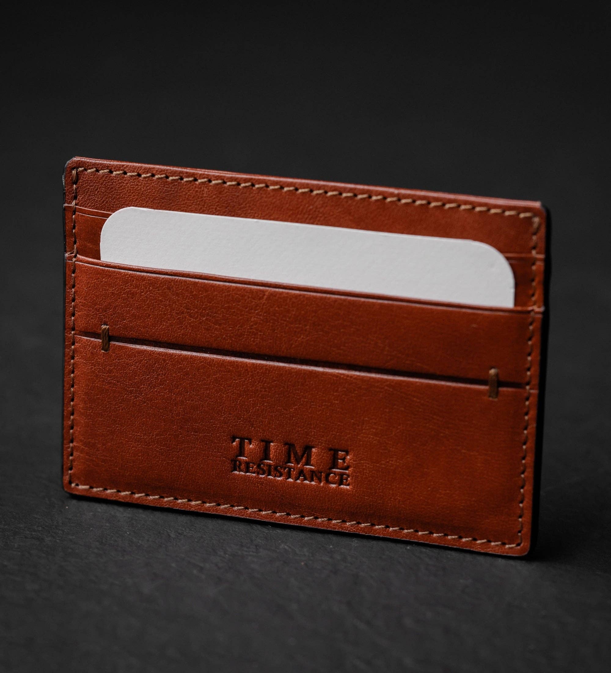 Time Resistance - Wholesale Pasjeshouder - Uniseks - Leren creditcardhouder en visitekaarthouder - Fireflies12