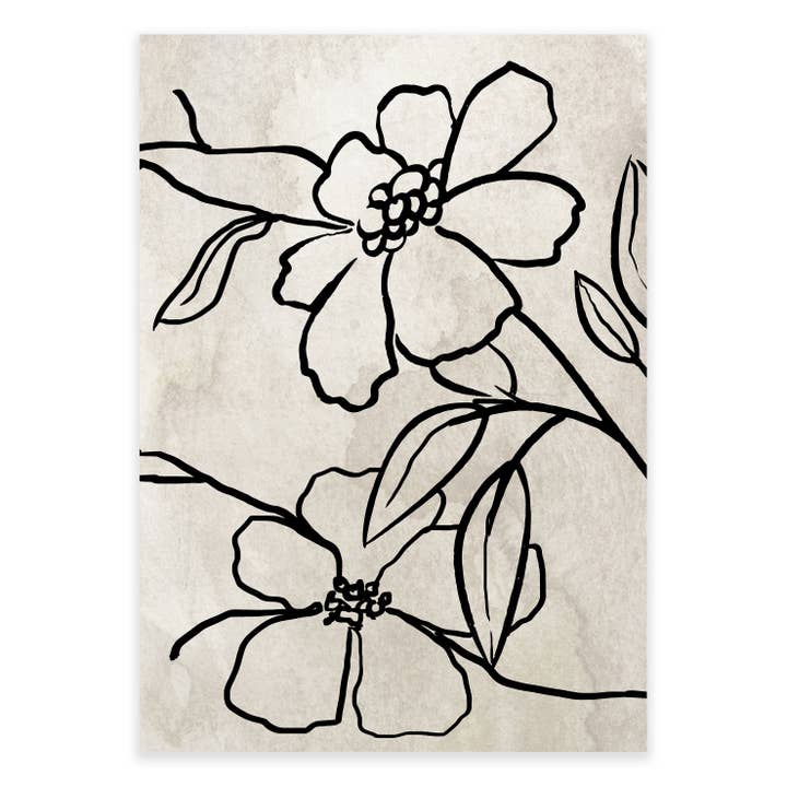 Blossom Hand Sketch 03 for wholesale by Ellisimo