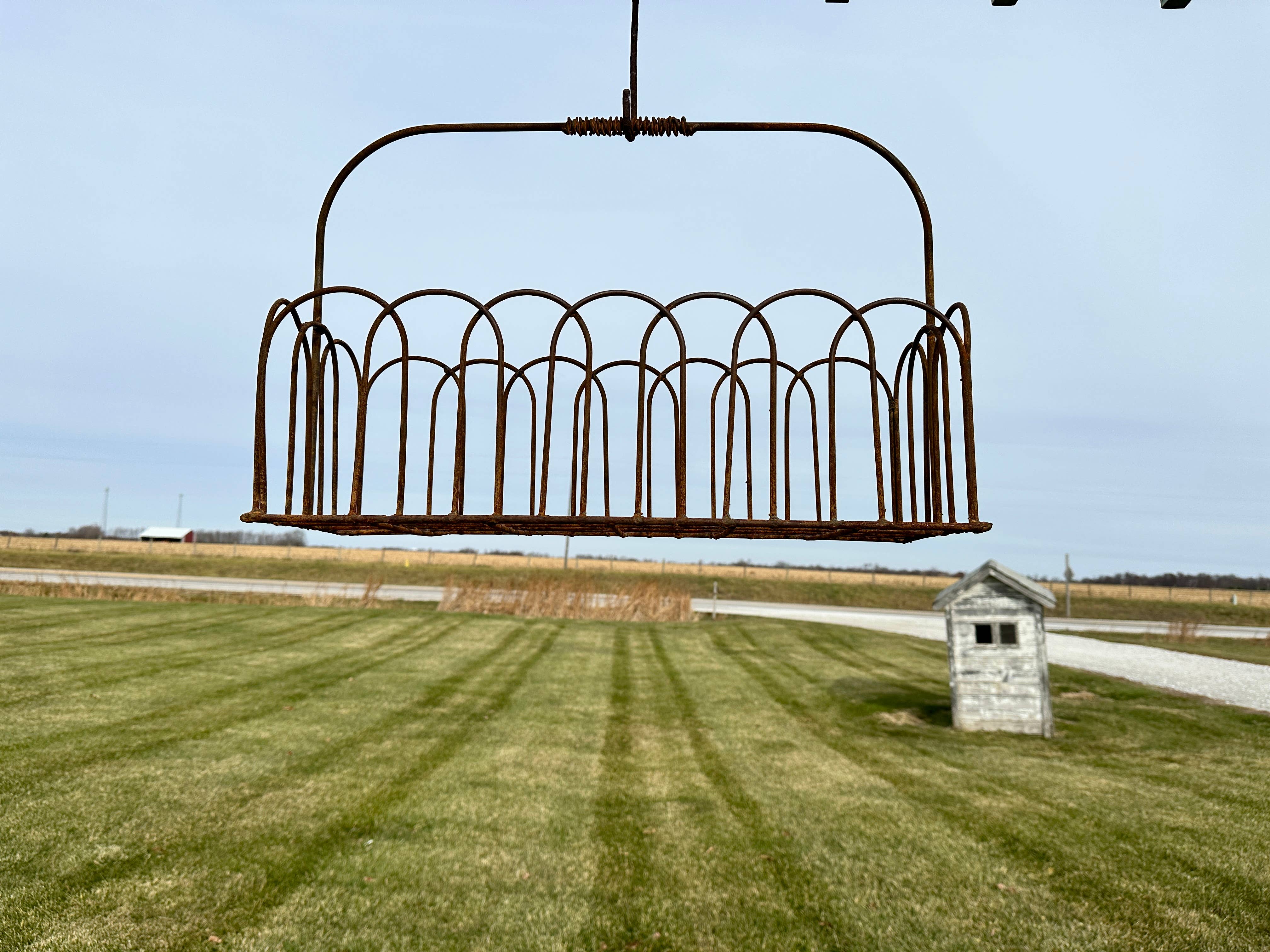 Garden Iron And More - Wholesale Hanging Planter - Wrought Iron Rectangle Basket with Handle Planter Basket1