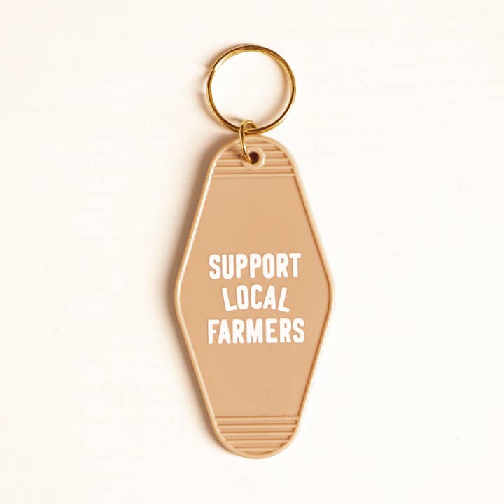 Steun de sleutelhanger van Local Farmers Motel voor wholesale door The Anastasia Co