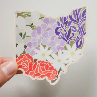 Ohio Wildflower | Klistermærke for engroshandel hos Roaming Heart