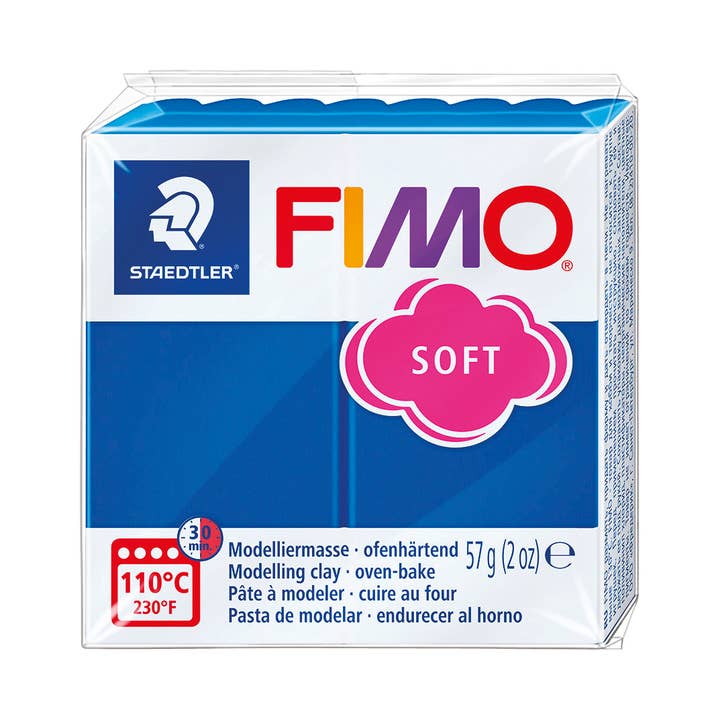 Graine Créative - Vendita all'ingrosso Kit per lavoretti fai da te - FIMO SOFT 57G BLU PACIFICO/8020-37