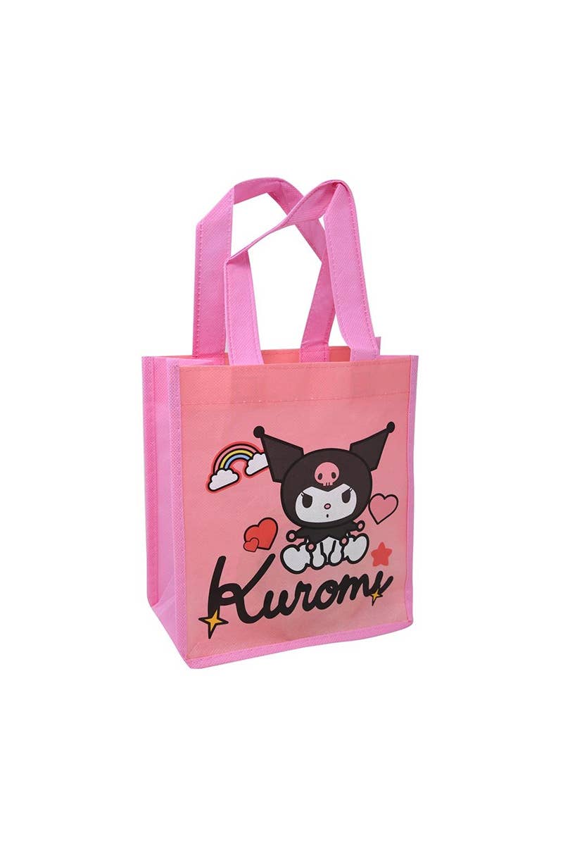 PINEAPPLE Beauty – Großhandel Tragetasche – Damen – UPD KUSH Kuromi Kleine umweltfreundliche pinke Tragetasche - 24 Stück2