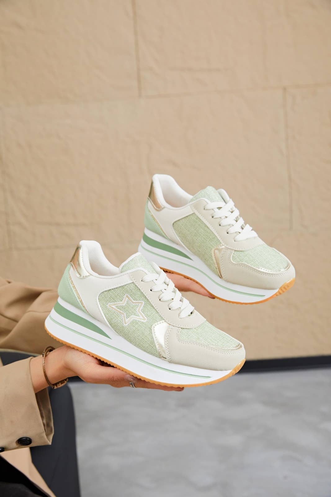 ERYNN - Wholesale Lifestyle Sneakers - Women's - wedge sneakers - Cléophée17