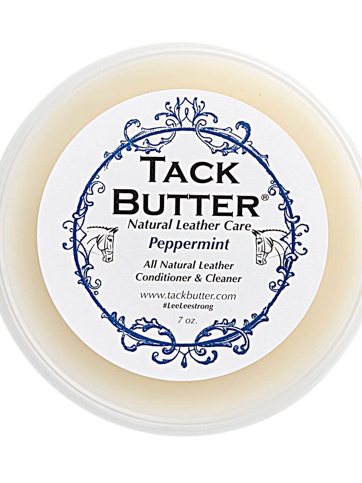Tack Butter Peppermint Leather Conditioner & Cleaner 7 oz for wholesale by Tack Butter