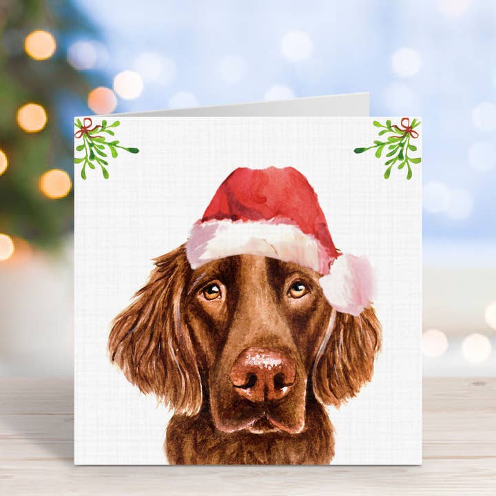 Liver Flatcoat Retriever for wholesale by Cloud Jellybean Art