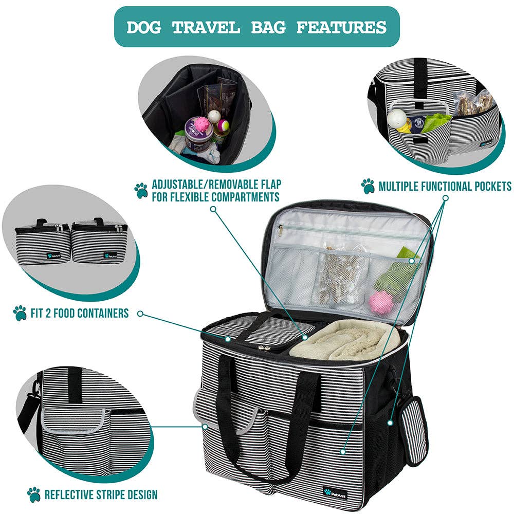 PetAmi - Vendita all'ingrosso Trasportino - Cani e gatti - Borsa Organizer Deluxe da Viaggio per Animali7