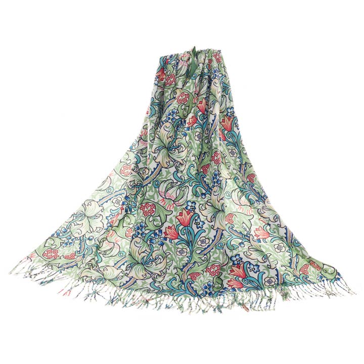 Signare Tapestry - Wholesale Scarf - Women's - William Morris Golden Lily - Art Pashmina
