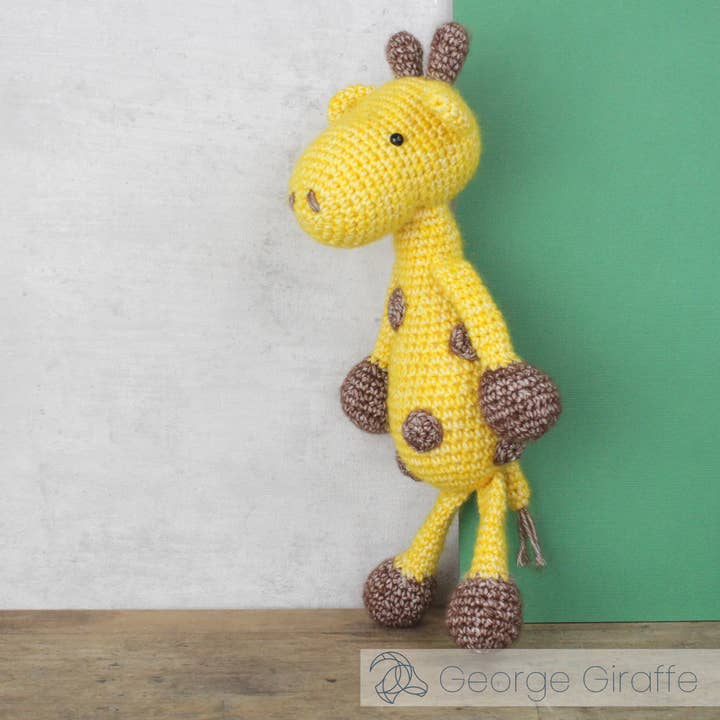 Hardicraft - Wholesale Knitting/Crochet Supplies - DIY Crochet Kit - George Giraffe2