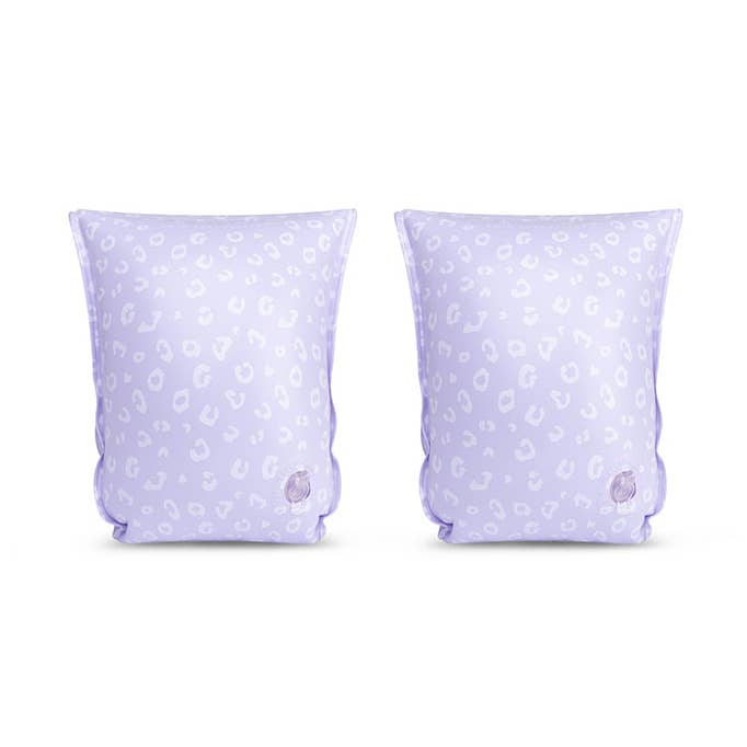 Fasce da braccio - Lilla - Leopardo per la vendita all'ingrosso da parte di Swim Essentials