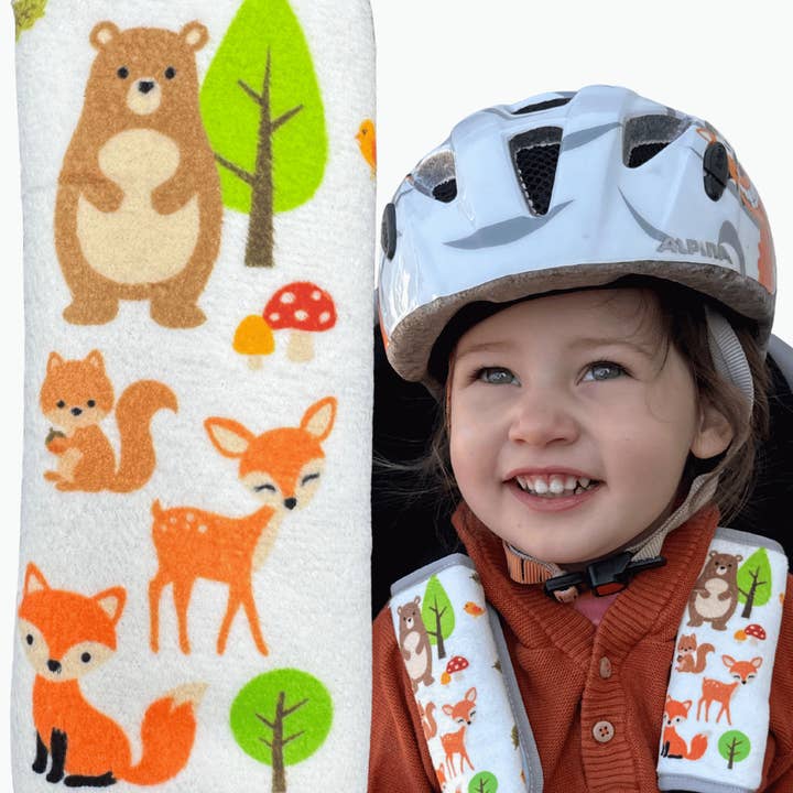 2 stk. HECKBO babyselebeskyttere med forskellige motiver til autostol for engroshandel hos HECKBO