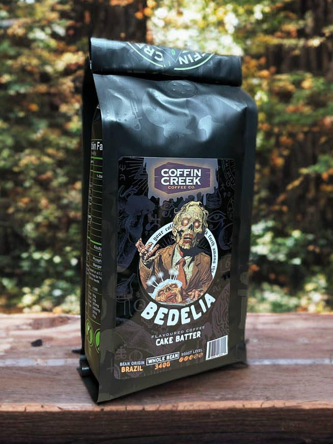 Bedelia - Vanilla Cake Batter Flavor for wholesale by Coffin Creek Coffee