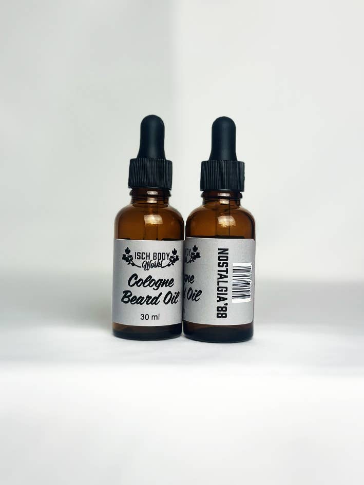 Nostalgia '88 - Cologne Beard Oil for wholesale by Isch Body Works