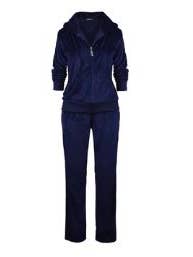 Generation XYZ - Wholesale Lounge Set - Women's - Women's Velvet Sweatshirt and Sweatpants Set (HF-LJS200)