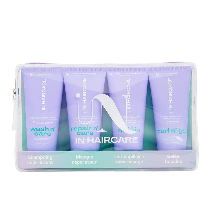 Travel n' Go kit: 4 travel-size essentials - 100 ml for wholesale by IN HAIRCARE