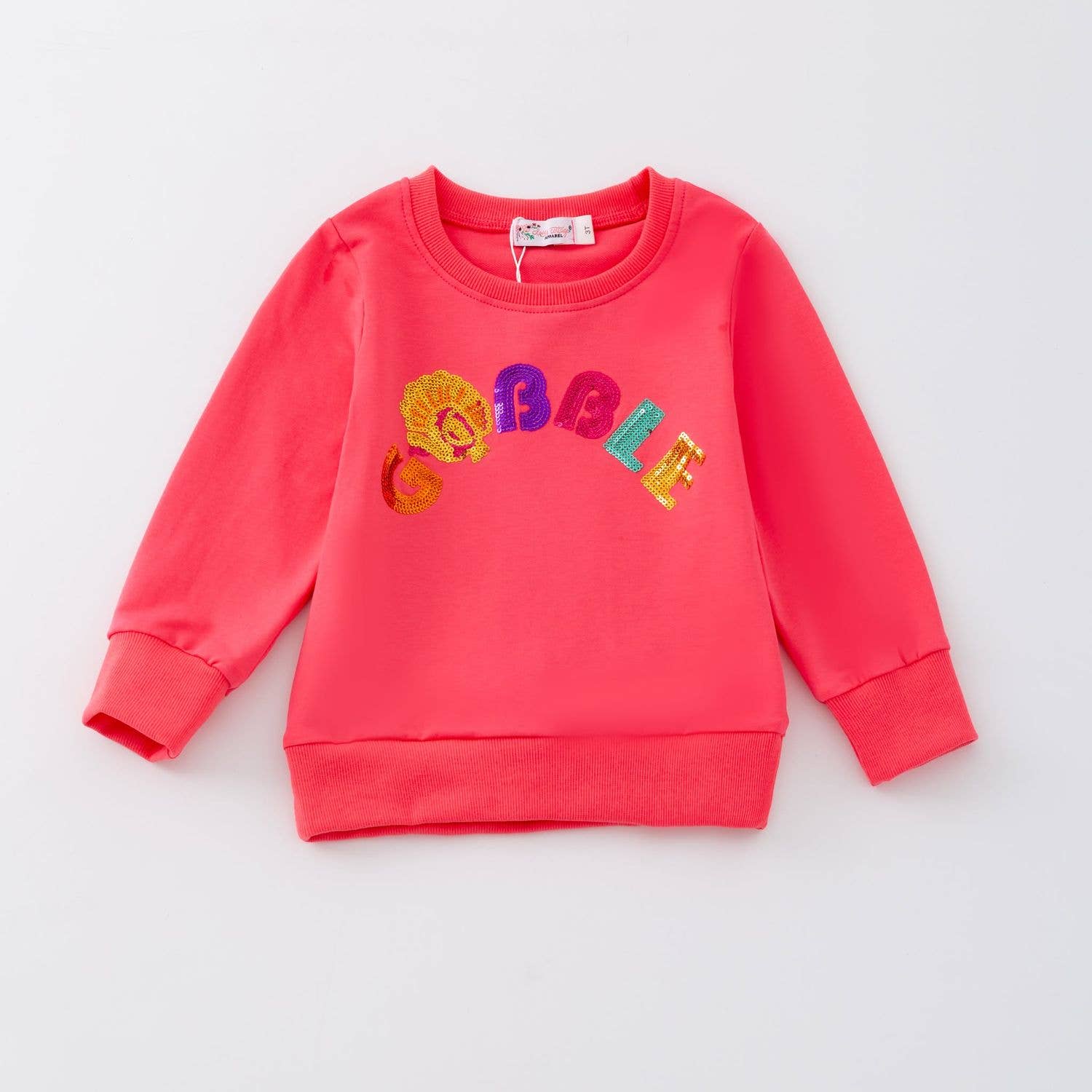 Clover Cottage - Wholesale T-Shirt - Kids - Gobble Sequin Shirt2