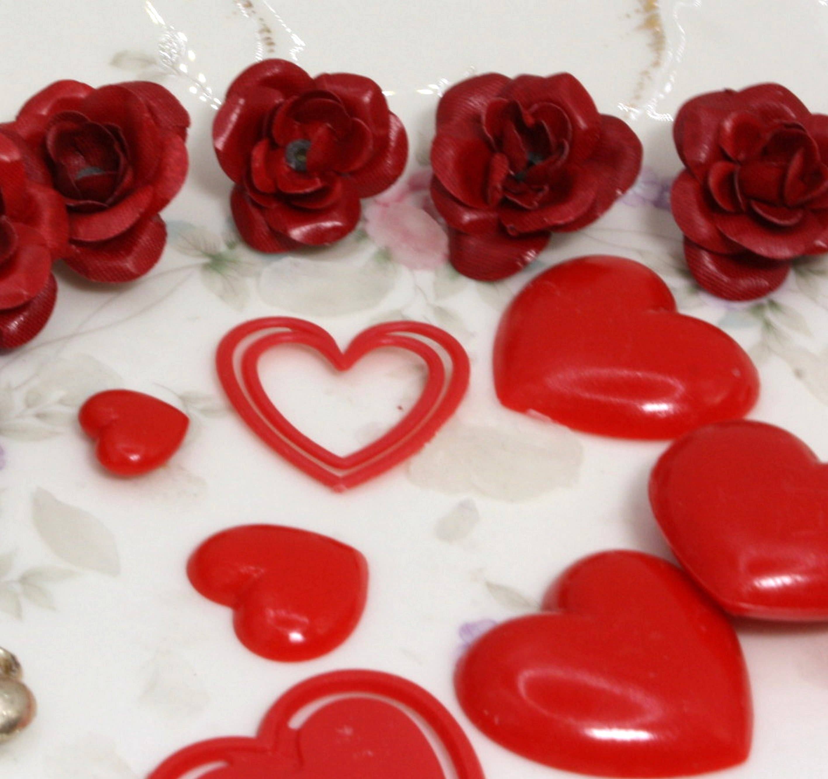 Hjerte & Roser Heart & Roses Special 28 stykker! Valentinsspecial! for engroshandel på Faire3