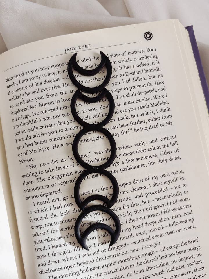 Mondphasen-Lesezeichen, Himmlisches Lesezeichen, Handgefertigtes Lesezeichen für den Großhandel von Placed by Grace