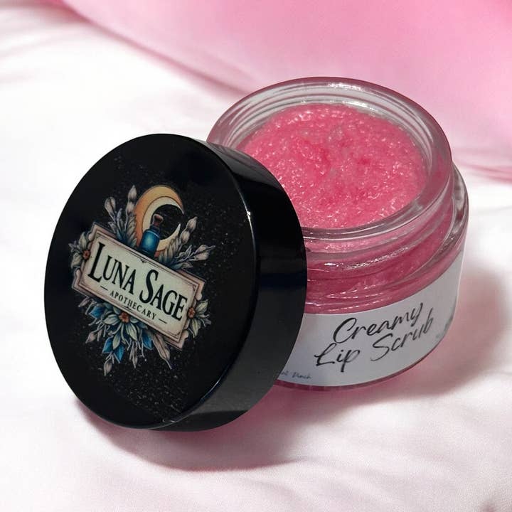 Creamy Lip Scrubs for wholesale by Luna Sage Apothecary