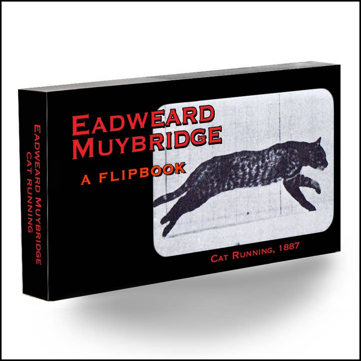 Muybridge Cat Flipbook - History/Cat Lovers Bookstore Gift for wholesale by Fliptomania