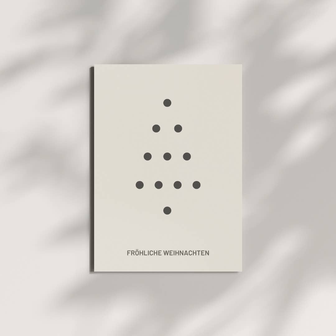 HERR&FRAUHEMPEL - Wholesale Postcard - Postcard - Christmas Tree