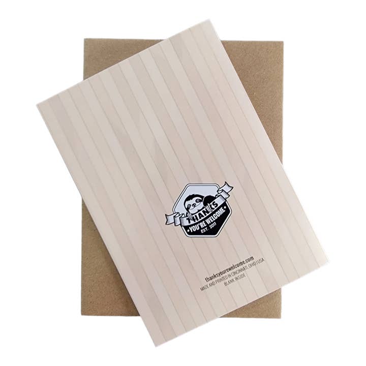 Thanks You're Welcome - Vente Cartes d'anniversaire - L'âge, c'est juste... ton avis, mec - Le Duc - Carte de vœux 5x71