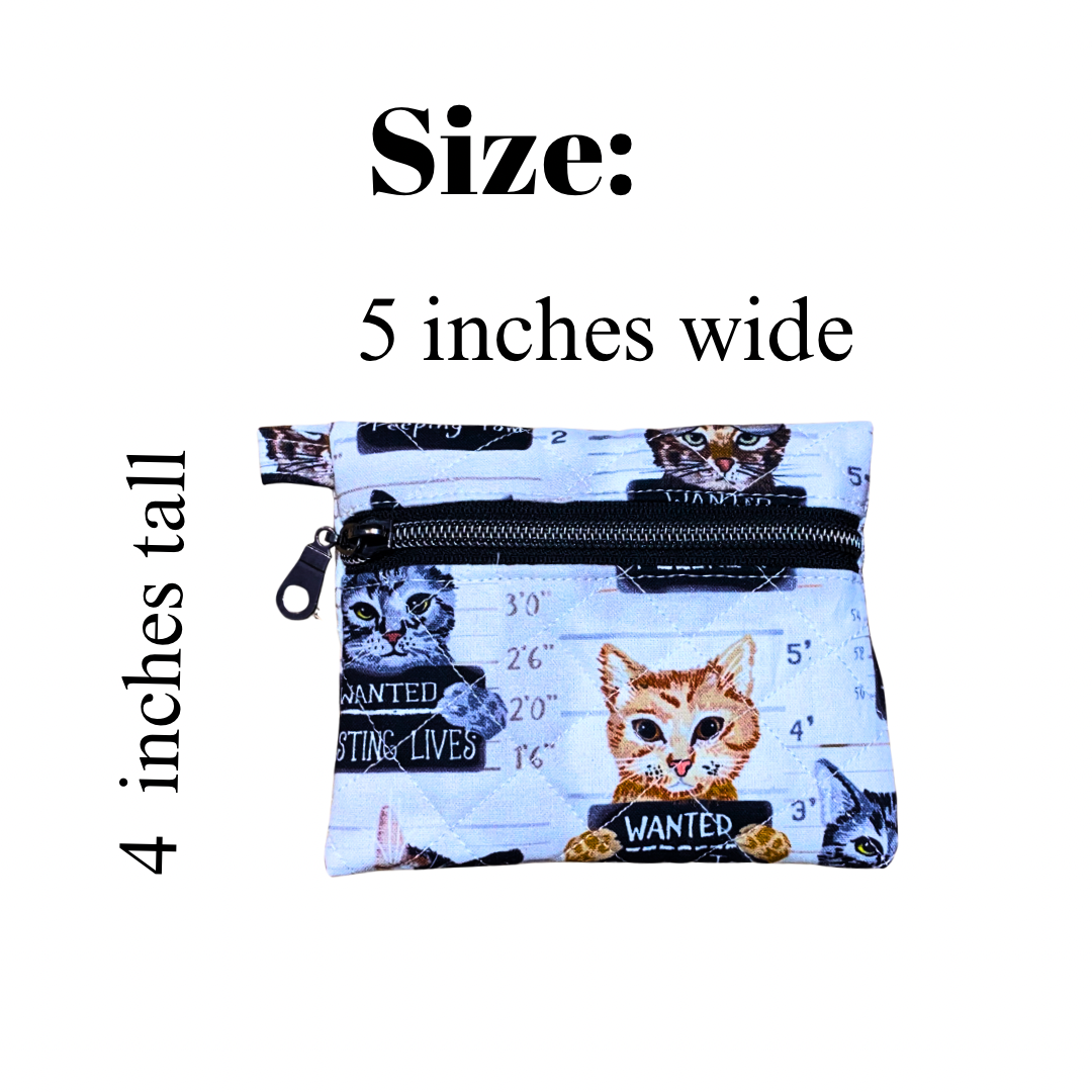 Needlesnstash - Wholesale Coin Purse - Women's - Quilted zipper coin purse wallet - Fun Avocado3