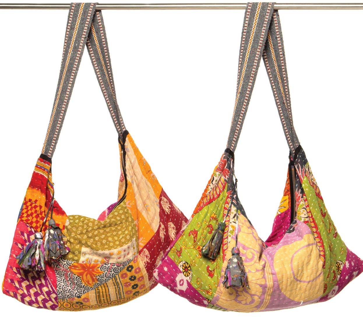 Sevya Handmade – Sacola - Mulher por atacado – Bolsas Hobo Kantha1