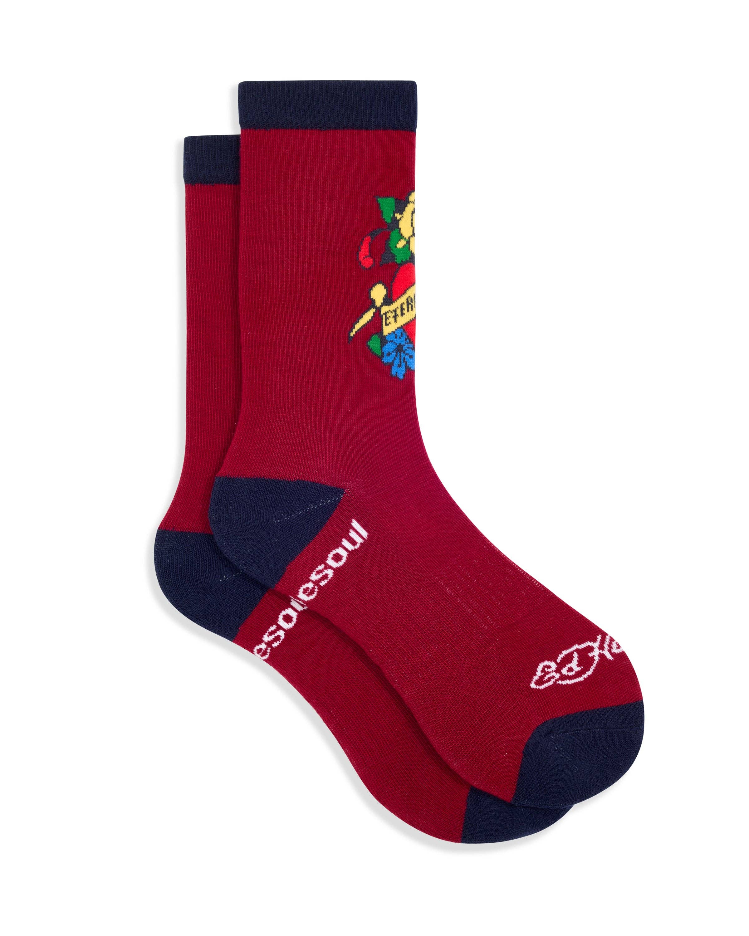 doublesoul – Großhandel Socken - Unisex – Ed Hardy Hohe Socke2