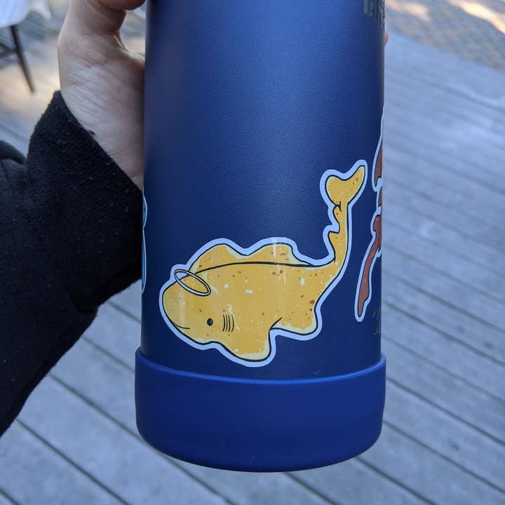 The Mighty Jackie - Wholesale Sticker - Angel Shark Sticker1