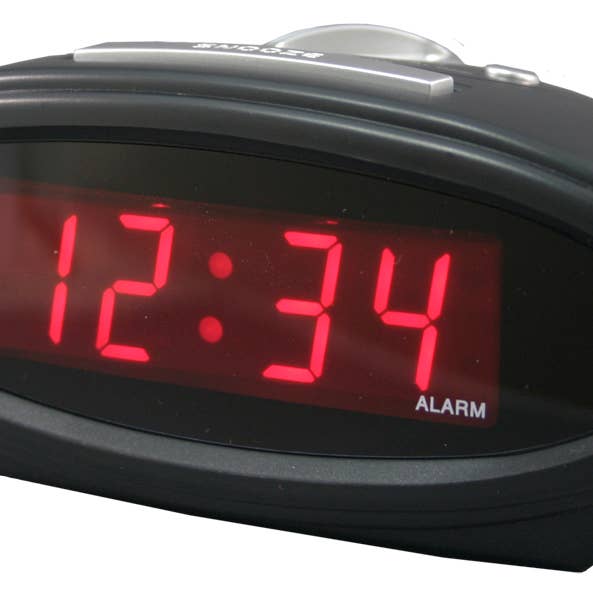 La Crosse Technology, Ltd. - Wholesale Alarm Clock - Alarm Clock - Equity 0.6" in Red LED Alarm Clock1