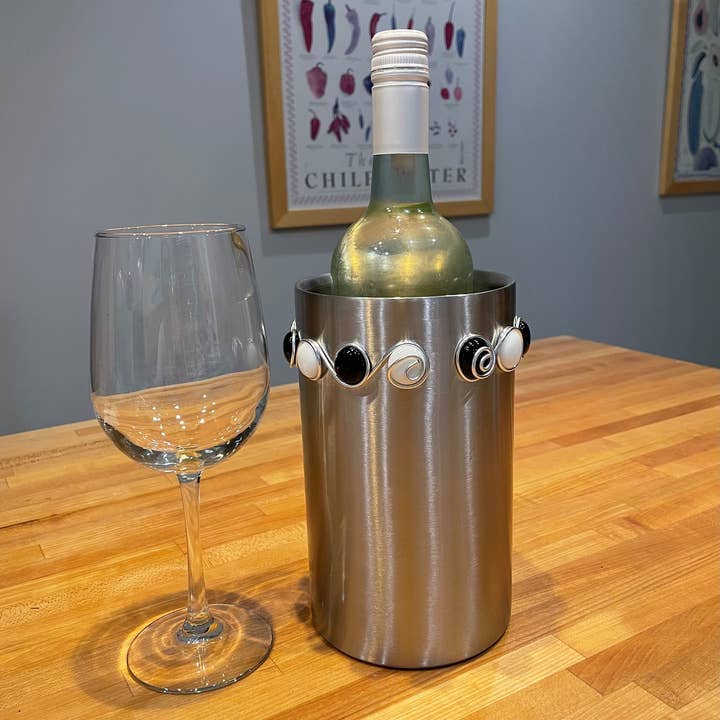 Swiddles Inc - Wholesale Wine Bucket - Wire Wrapped Stainless Steel Wine Chiller and Bottle Holder2