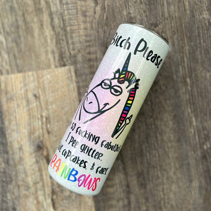 Bitch Please Tumbler for wholesale by Antisocial Designs
