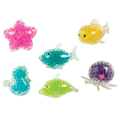 Geddes - Wholesale Squishy Toy - Kids & Baby - Small Sealife Boba Toys 24/display0