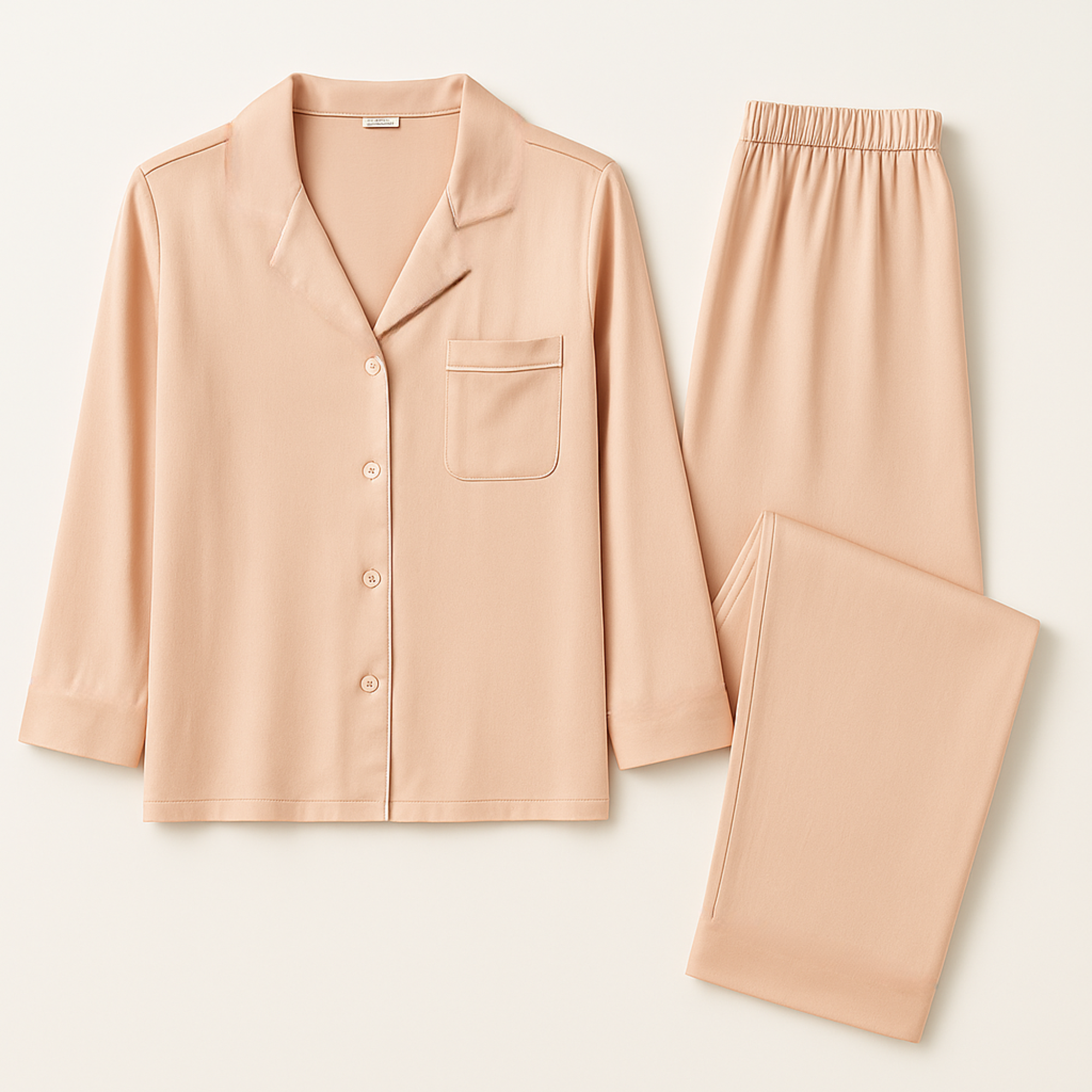 DrifWoo - Wholesale Pyjamaset - Dames - Dames viscose pyjamaset – Alledaags comfort & klassieke stijl1