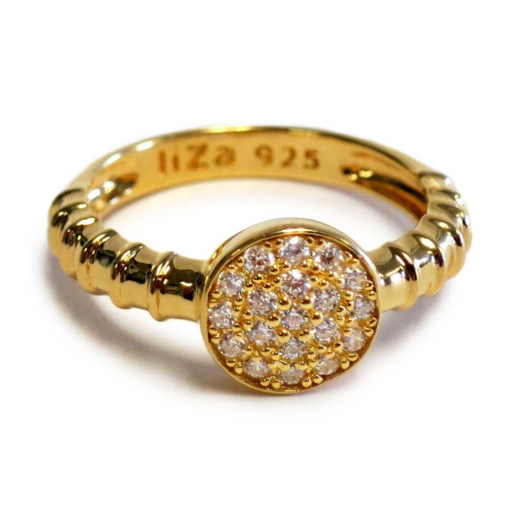 Touch Solar Ring - Fare clic per le opzioni di colore per la vendita all'ingrosso da parte di Liza Schwartz Jewelry