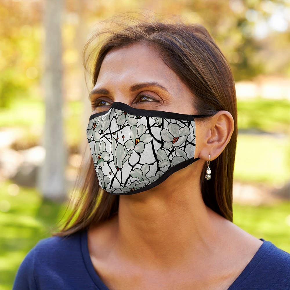 Modgy - Vendita all'ingrosso Mascherina/visiera protettiva - Louis C. Tiffany Magnolia - Maschera alla moda2
