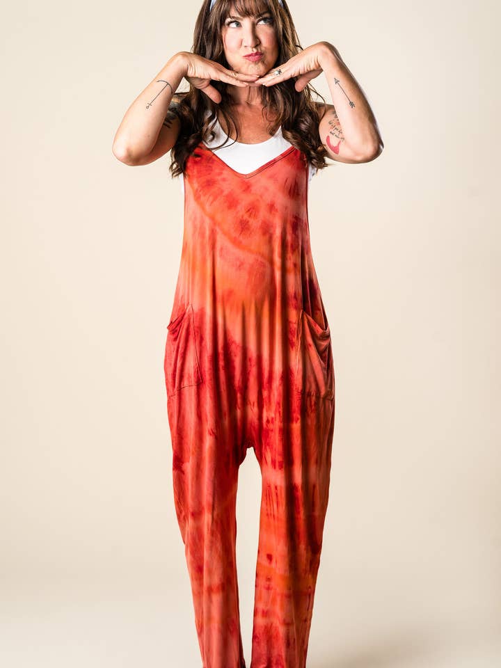 Bambu Jumpsuit med fickor för wholesale av Christine Shirley