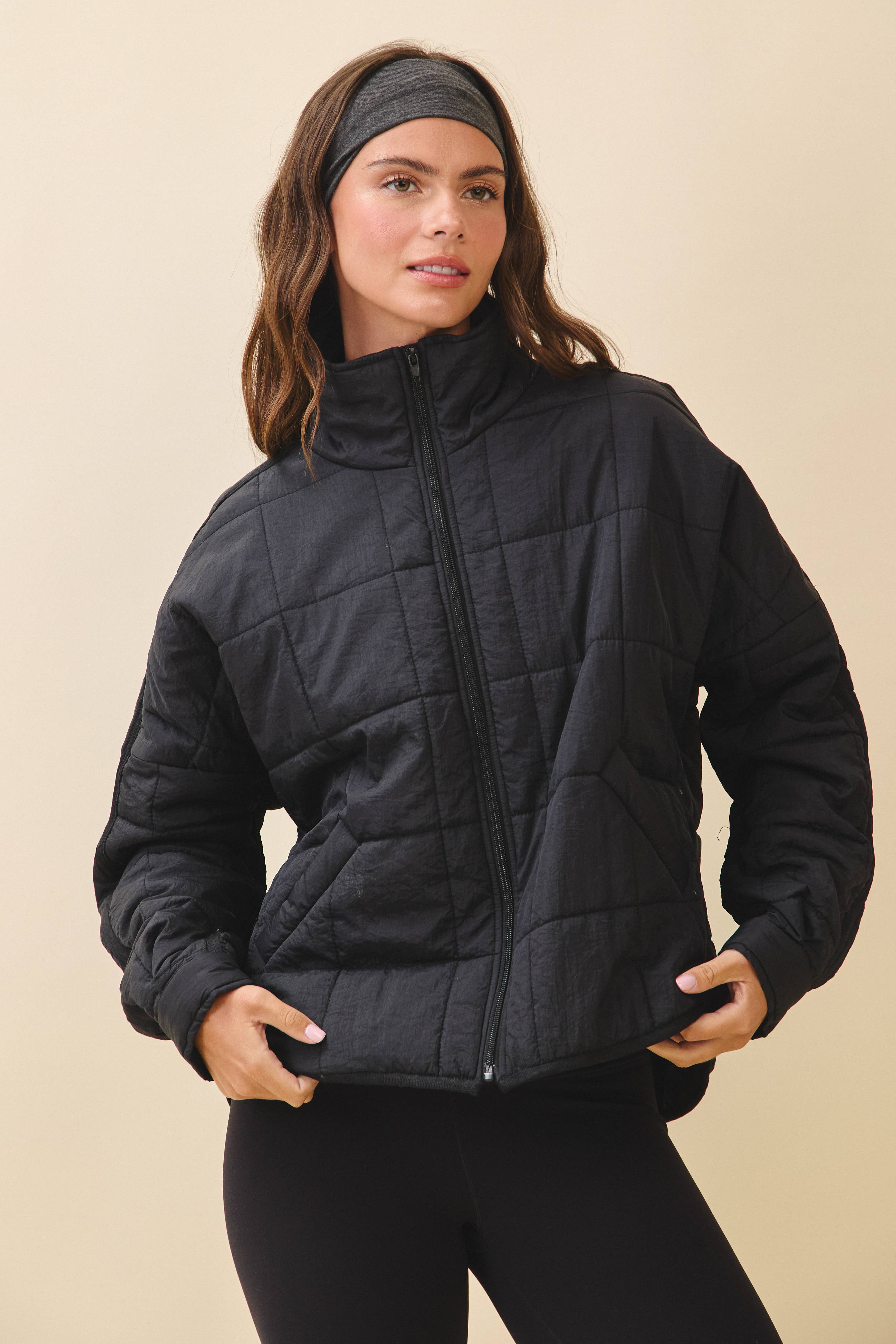 AEMI + CO - Wholesale Puffer Jacket - Women's - 5106EK Bebe Puffer Jacket43