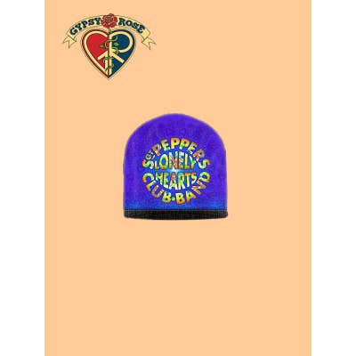 Sgt Pepper Lonely Heart Beanie for wholesale by Gypsy Rose