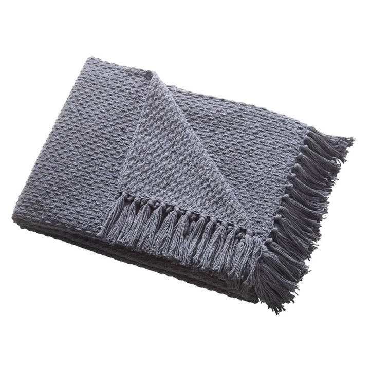 UW Home – wholesale Throw blanket – Hayden Throw by Drift Home in Charcoal 130 x 180cm1