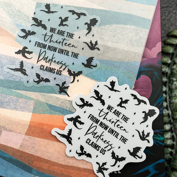 zoo&roo - Wholesale Phone & Laptop Stickers - Throne of Glass sample sticker pack officially licensed SJM9