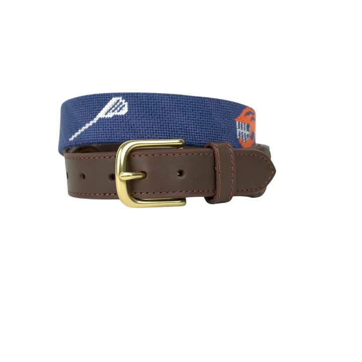 Lacrosse Children's Needlepoint Belt for wholesale by Needle Golf