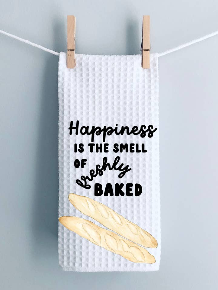 Freshly Baked Bread Towel for wholesale by Krafty Inc
