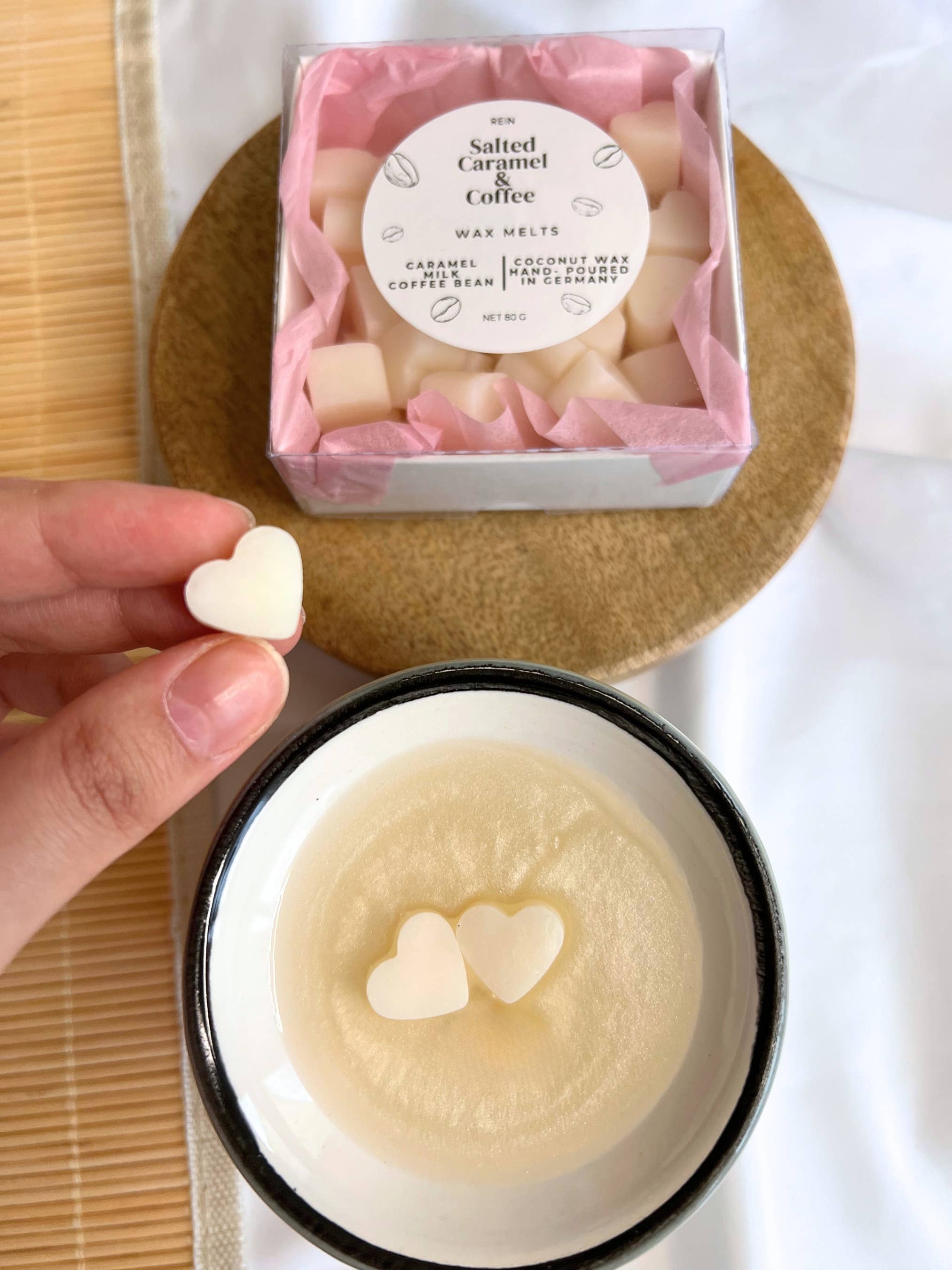 Studio Rein - Venta al por mayor Ceras perfumadas - Caja de mini corazones con brillo de cera de soja9